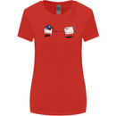 Ctrl Esc Funny Keyboard Police Gaming Gamer Womens Wider Cut T-Shirt Red