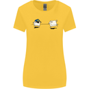 Ctrl Esc Funny Keyboard Police Gaming Gamer Womens Wider Cut T-Shirt Yellow