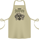 Custom Motorcycle Biker Motorbike Cotton Apron 100% Organic Khaki