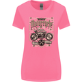Custom Motorcycle Biker Motorbike Womens Wider Cut T-Shirt Azalea