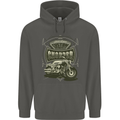 Custom Motorcycles Choppers Biker Motorbike Childrens Kids Hoodie Storm Grey