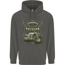 Custom Motorcycles Choppers Biker Motorbike Childrens Kids Hoodie Storm Grey