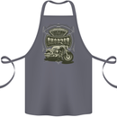 Custom Motorcycles Choppers Biker Motorbike Cotton Apron 100% Organic Steel
