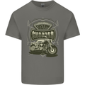 Custom Motorcycles Choppers Biker Motorbike Kids T-Shirt Childrens Charcoal