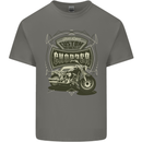 Custom Motorcycles Choppers Biker Motorbike Kids T-Shirt Childrens Charcoal