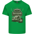 Custom Motorcycles Choppers Biker Motorbike Kids T-Shirt Childrens Irish Green