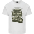 Custom Motorcycles Choppers Biker Motorbike Kids T-Shirt Childrens White