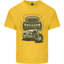 Custom Motorcycles Choppers Biker Motorbike Kids T-Shirt Childrens Yellow