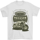 Custom Motorcycles Choppers Biker Motorbike Mens T-Shirt Cotton Gildan White