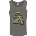Custom Motorcycles Choppers Biker Motorbike Mens Vest Tank Top Charcoal