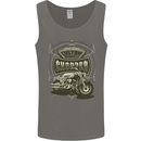 Custom Motorcycles Choppers Biker Motorbike Mens Vest Tank Top Charcoal