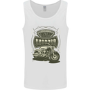 Custom Motorcycles Choppers Biker Motorbike Mens Vest Tank Top White