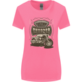 Custom Motorcycles Choppers Biker Motorbike Womens Wider Cut T-Shirt Azalea