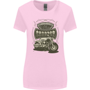 Custom Motorcycles Choppers Biker Motorbike Womens Wider Cut T-Shirt Light Pink