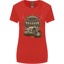 Custom Motorcycles Choppers Biker Motorbike Womens Wider Cut T-Shirt Red