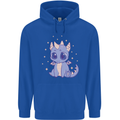 Cute Kawaii Baby Dragon Childrens Kids Hoodie Royal Blue