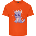 Cute Kawaii Baby Dragon Kids T-Shirt Childrens Orange