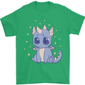 Cute Kawaii Baby Dragon Mens T-Shirt Cotton Gildan Irish Green
