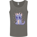 Cute Kawaii Baby Dragon Mens Vest Tank Top Charcoal