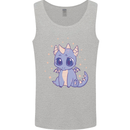 Cute Kawaii Baby Dragon Mens Vest Tank Top Sports Grey
