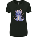 Cute Kawaii Baby Dragon Womens Wider Cut T-Shirt Black