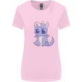Cute Kawaii Baby Dragon Womens Wider Cut T-Shirt Light Pink