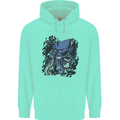 Cyberpunk Cthulhu Kraken Octopus Childrens Kids Hoodie Peppermint