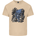 Cyberpunk Cthulhu Kraken Octopus Mens Cotton T-Shirt Tee Top Sand