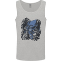 Cyberpunk Cthulhu Kraken Octopus Mens Vest Tank Top Sports Grey