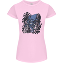 Cyberpunk Cthulhu Kraken Octopus Womens Petite Cut T-Shirt Light Pink