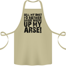 Cycling Biker Sell My Bike? Cyclist Bicycle Cotton Apron 100% Organic Khaki