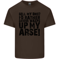 Cycling Biker Sell My Bike? Cyclist Bicycle Kids T-Shirt Childrens Chocolate