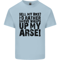 Cycling Biker Sell My Bike? Cyclist Bicycle Kids T-Shirt Childrens Light Blue