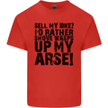 Cycling Biker Sell My Bike? Cyclist Bicycle Kids T-Shirt Childrens Red