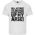 Cycling Biker Sell My Bike? Cyclist Bicycle Kids T-Shirt Childrens White