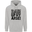 Cycling Biker Sell My Bike? Cyclist Bicycle Mens 80% Cotton Hoodie Sports Grey