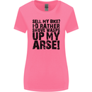 Cycling Biker Sell My Bike? Cyclist Bicycle Womens Wider Cut T-Shirt Azalea