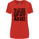 Cycling Biker Sell My Bike? Cyclist Bicycle Womens Wider Cut T-Shirt Red