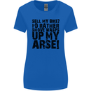 Cycling Biker Sell My Bike? Cyclist Bicycle Womens Wider Cut T-Shirt Royal Blue