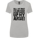Cycling Biker Sell My Bike? Cyclist Bicycle Womens Wider Cut T-Shirt Sports Grey