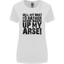 Cycling Biker Sell My Bike? Cyclist Bicycle Womens Wider Cut T-Shirt White