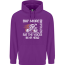 Cycling Buy More Bicycles Funny Cyclist Childrens Kids Hoodie Purple