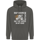 Cycling Buy More Bicycles Funny Cyclist Childrens Kids Hoodie Storm Grey
