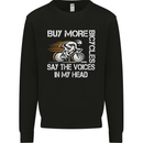 Cycling Buy More Bicycles Funny Cyclist Kids Sweatshirt Jumper Black