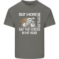Cycling Buy More Bicycles Funny Cyclist Kids T-Shirt Childrens Charcoal
