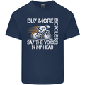 Cycling Buy More Bicycles Funny Cyclist Kids T-Shirt Childrens Navy Blue
