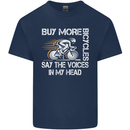 Cycling Buy More Bicycles Funny Cyclist Kids T-Shirt Childrens Navy Blue