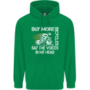 Cycling Buy More Bicycles Funny Cyclist Mens 80% Cotton Hoodie Irish Green