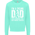 Cycling Dad Like a Normal Dad Father's Day Mens Sweatshirt Jumper Peppermint