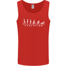 Cycling Evolution Cyclist Bicycle Mens Vest Tank Top Red